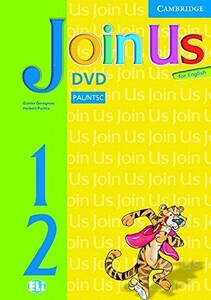 Книги для детей: Join us English 1&2 DVD & activity book