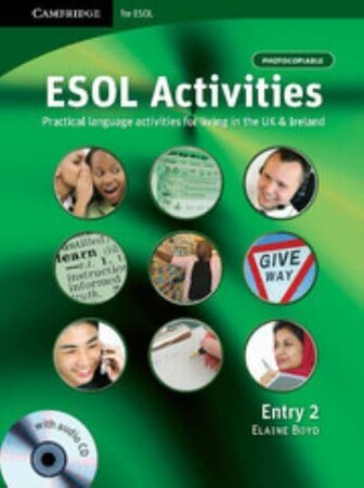 Іноземні мови: ESOL Activities Entry 2 Book with Audio CD