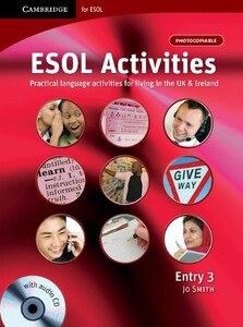 Іноземні мови: ESOL Activities Entry 3 Book with Audio CD