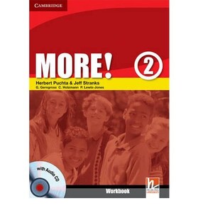 Книги для детей: More! 2 WB with Audio CD