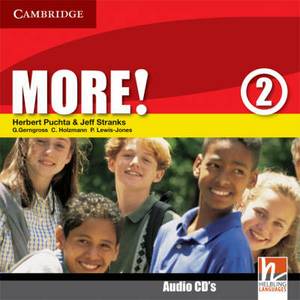 Навчальні книги: More! 2 Class Audio CDs (2)