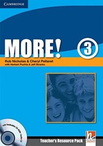 Книги для дітей: More! 3 Teacher's Resource Pack with Testbuilder CD-ROM