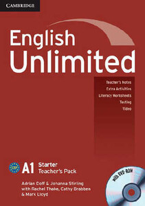 Книги для дорослих: English Unlimited Starter Teacher's Pack (with DVD-ROM)