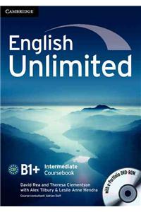 Иностранные языки: English Unlimited Intermediate Coursebook with e-Portfolio