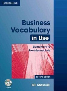 Книги для дорослих: Business Vocabulary in Use 2nd Edition Elementary to Pre-intermediate with Answers and CD-ROM (97805