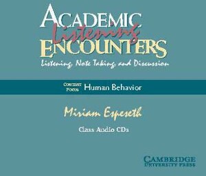 Іноземні мови: Academic Listening Encounters: Human Behavior Class Audio CDs (4) [Cambridge University Press]