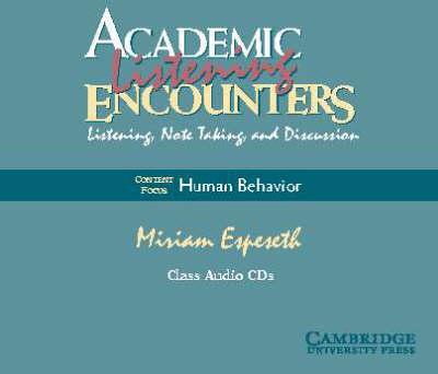 Иностранные языки: Academic Listening Encounters: Human Behavior Class Audio CDs (4) [Cambridge University Press]