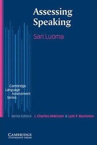 Иностранные языки: Assessing Speaking [Cambridge University Press]