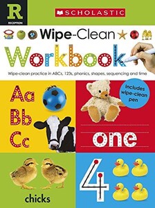 Книги для дітей: Early Learners: Wipe Clean Workbook