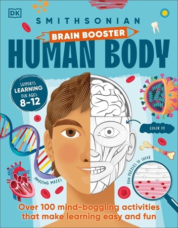 Всё о человеке: Brain Booster: Human Body [Dorling Kindersley]