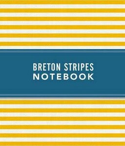 Книги для дорослих: Блокнот Notebook Breton Stripes Sunny Yellow [Quarto Publishing]