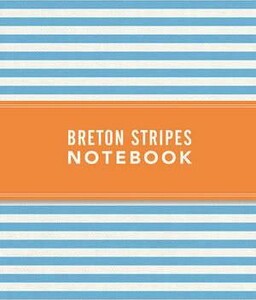 Блокнот Notebook Breton Stripes Sky Blue [Quarto Publishing]