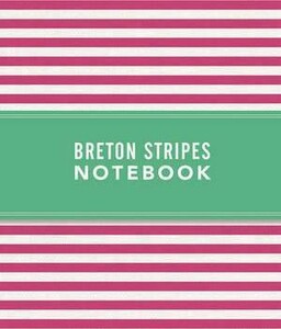 Книги для дорослих: Блокнот Notebook Breton Stripes Hot Pink  [Quarto Publishing]