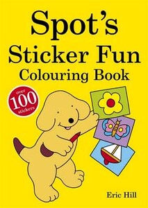 Альбомы с наклейками: Spots Sticker Fun Colouring Book