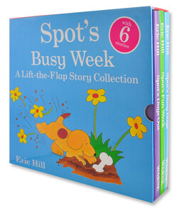 Книги для дітей: Spot's Busy Week Lift the Flap Slipcase