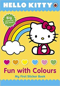 Вивчення кольорів і форм: Hello Kitty: Fun with Colours My First Sticker Book