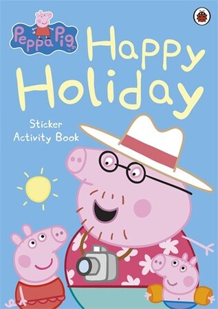 Альбоми з наклейками: Peppa Pig: Happy Holiday Sticker Activity Book
