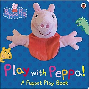 Художні книги: Peppa Pig: Play with Peppa Hand Puppet Book (9780723276319)