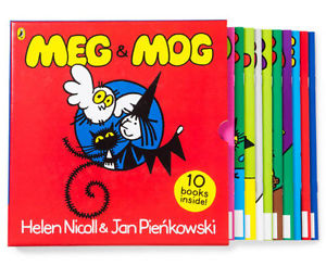 Книги для дітей: Meg & Mog 10 Book Collection