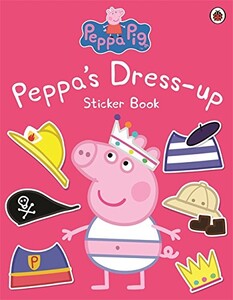 Книги для дітей: Peppa Pig: Peppa Dress-Up Sticker Book