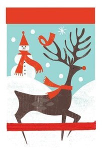 Блокноты и ежедневники: Mini Journal: Reindeer Dash