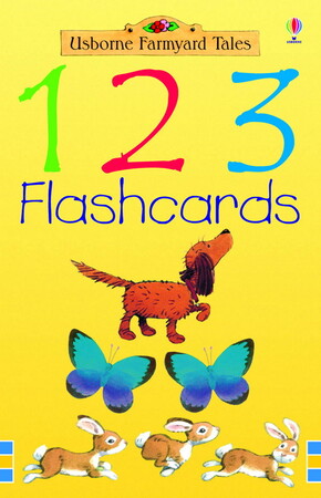 Для самых маленьких: Farmyard Tales 1 2 3 flashcards [Usborne]