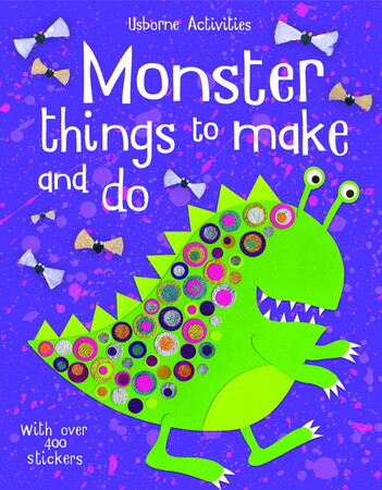 Книги для детей: Monster things to make and do