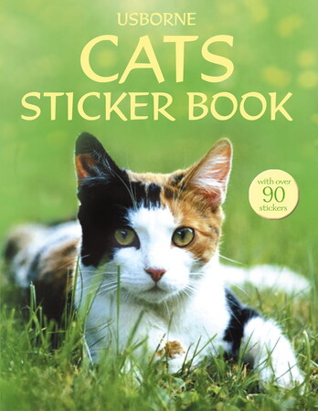 Для молодшого шкільного віку: Cats sticker book