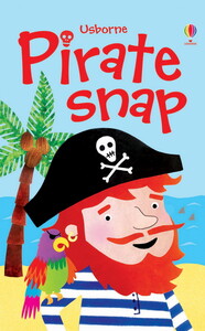 Книги для дітей: Настольная карточная игра Pirate snap [Usborne]