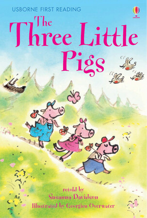 Художні книги: The Three Little Pigs - First Reading Level 3
