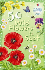 Розвивальні книги: 50 wild flowers to spot
