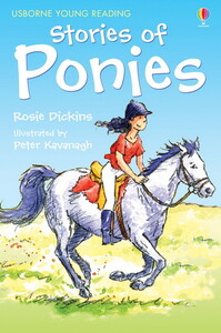 Книги про животных: Stories of ponies [Usborne]