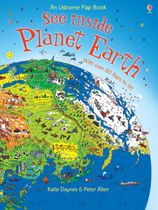 Книги для дітей: See inside Planet Earth [Usborne]