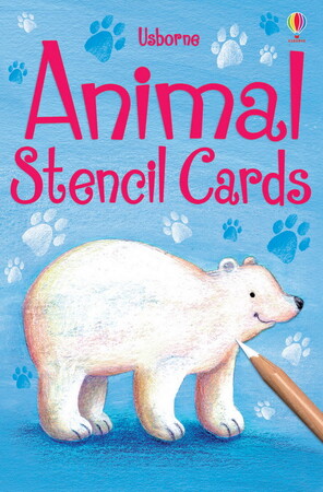 Книги про тварин: Animal stencil cards
