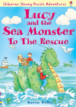 Книги для детей: Lucy and the sea monster to the rescue