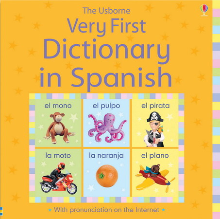 Книги для детей: Very First Dictionary in Spanish
