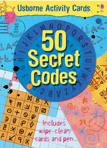 Книги с логическими заданиями: 50 secret codes [Usborne]