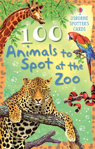 Книги про тварин: 100 animals to spot at the zoo