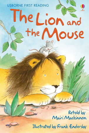 Книги для дітей: The Lion and the Mouse [Usborne]