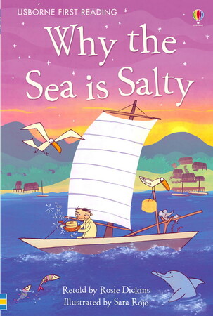 Для молодшого шкільного віку: Why the Sea is Salty + CD [Usborne]