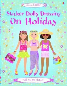 Sticker Dolly Dressing on Holiday - Sticker Dolly Dressing