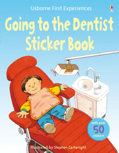 Going to the dentist sticker book