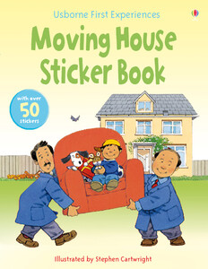 Альбоми з наклейками: Moving house sticker book