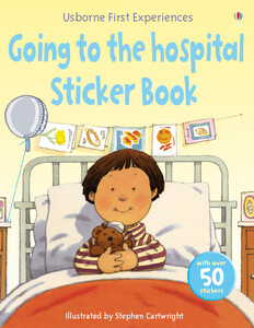Going to the hospital sticker book