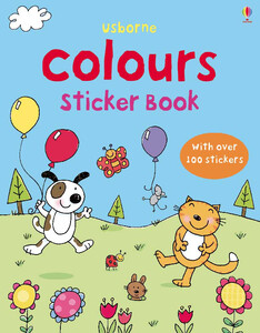 Книги для детей: Colours sticker book