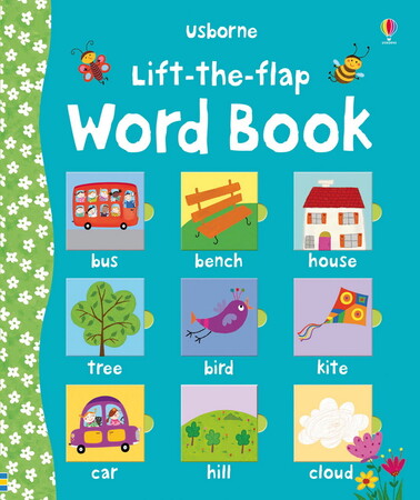 Обучение чтению, азбуке: Lift-the-flap word book [Usborne]