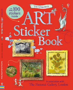 Альбомы с наклейками: Art sticker book