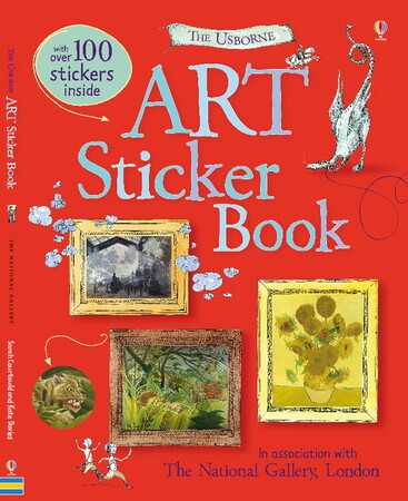 Для младшего школьного возраста: Art sticker book