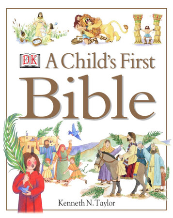 Книги для дітей: A Child's First Bible
