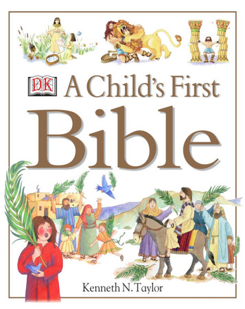 Книги для детей: A Child's First Bible